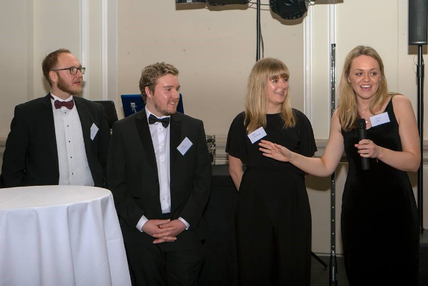 1COR Brighton juniors speak to aspiring lawyers at the University of Brighton Law Ball 1 Crown